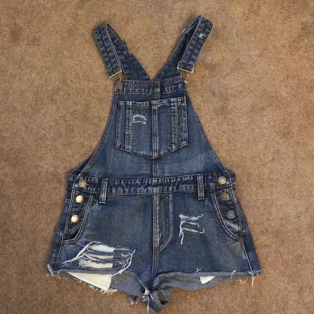 Denim Overalls